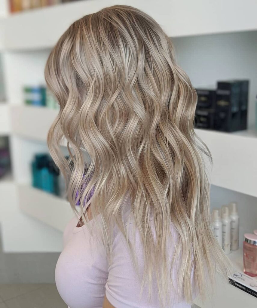 Blonde Babylights Hair in the Ellerslie Location