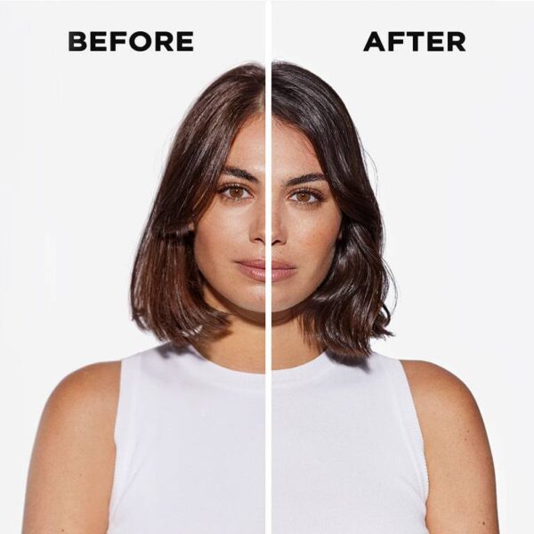 Chroma Absolu Masque Nutralisant before and after.