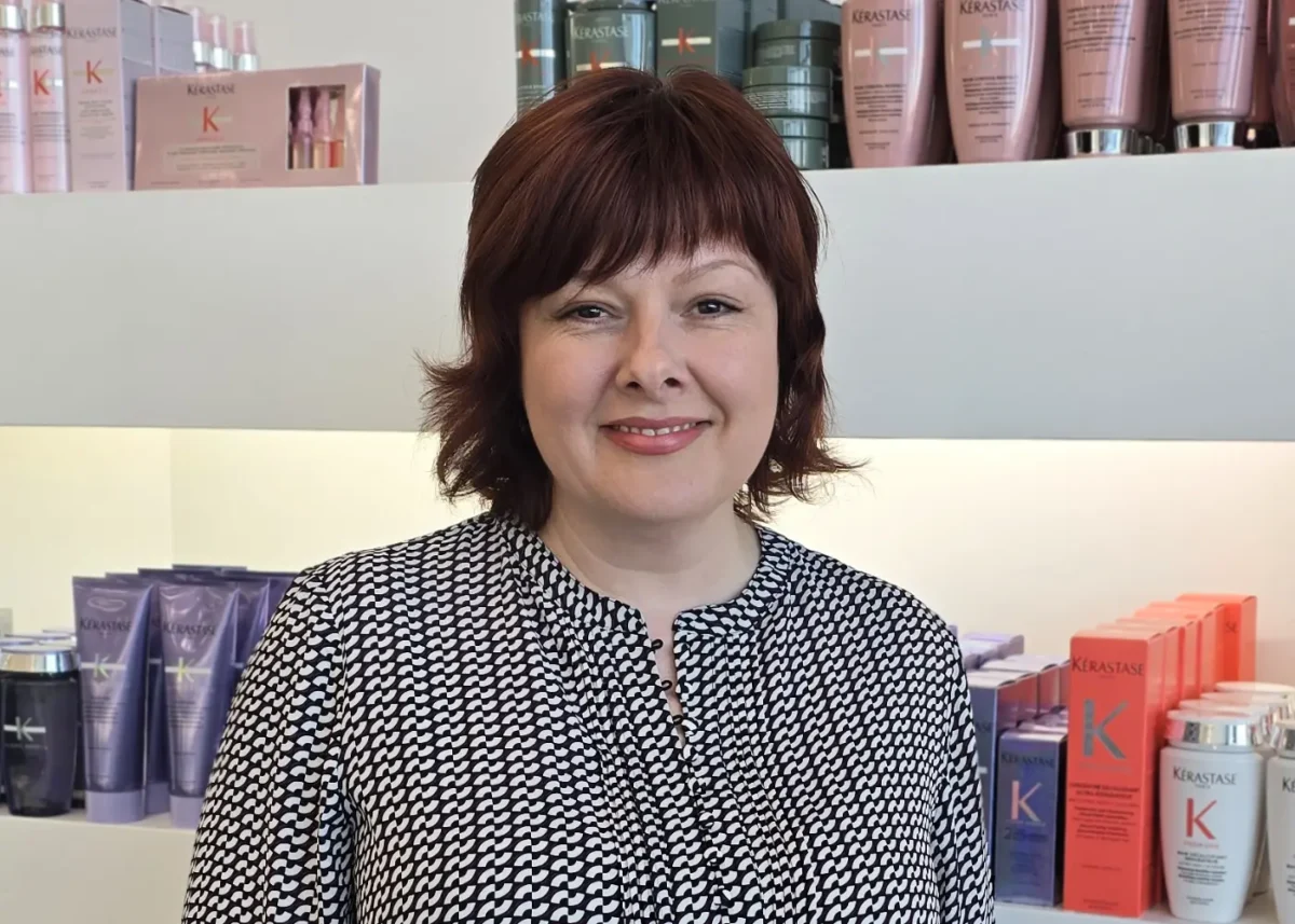A portrait of Olga, our salon supervisor at our Ellerslie road location