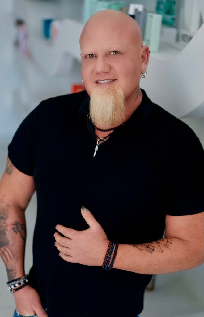 Stylist Sebastien Sinclair at Fresh & Co. Salons
